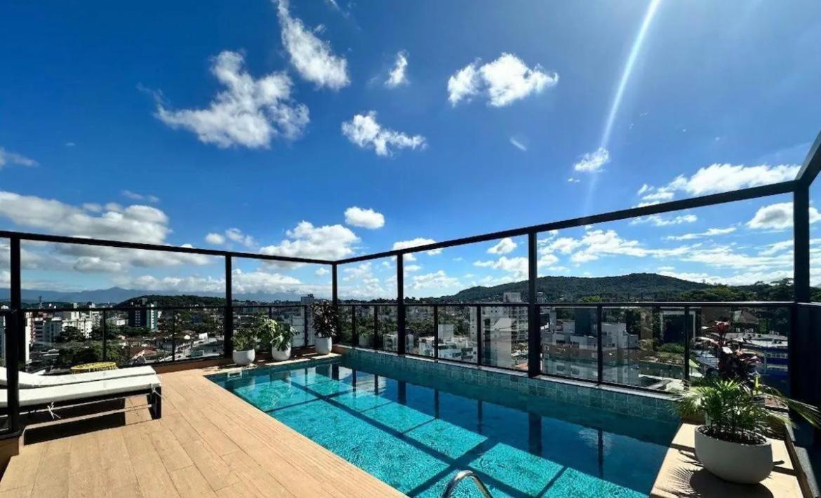 Apartamento Joinville Saguacu - Piscina Incrivel Extérieur photo